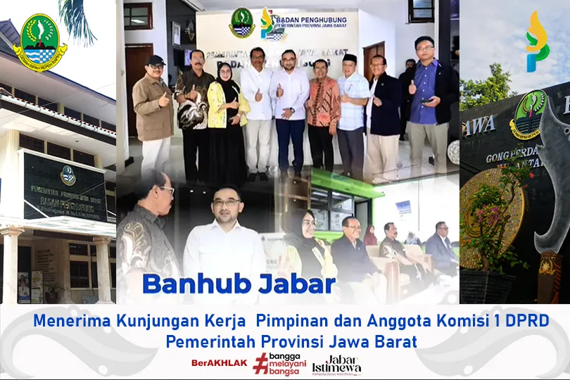 Kepala Badan Penghubung Jawa Barat beserta jajaran menerima Kunjungan Kerja dari Pimpinan dan anggota Komisi 1 DPRD Prov. Jabar ke Badan Penghubung dalam rangka Pembahasan Evaluasi Program dan Kegiatan Badan Penghubung