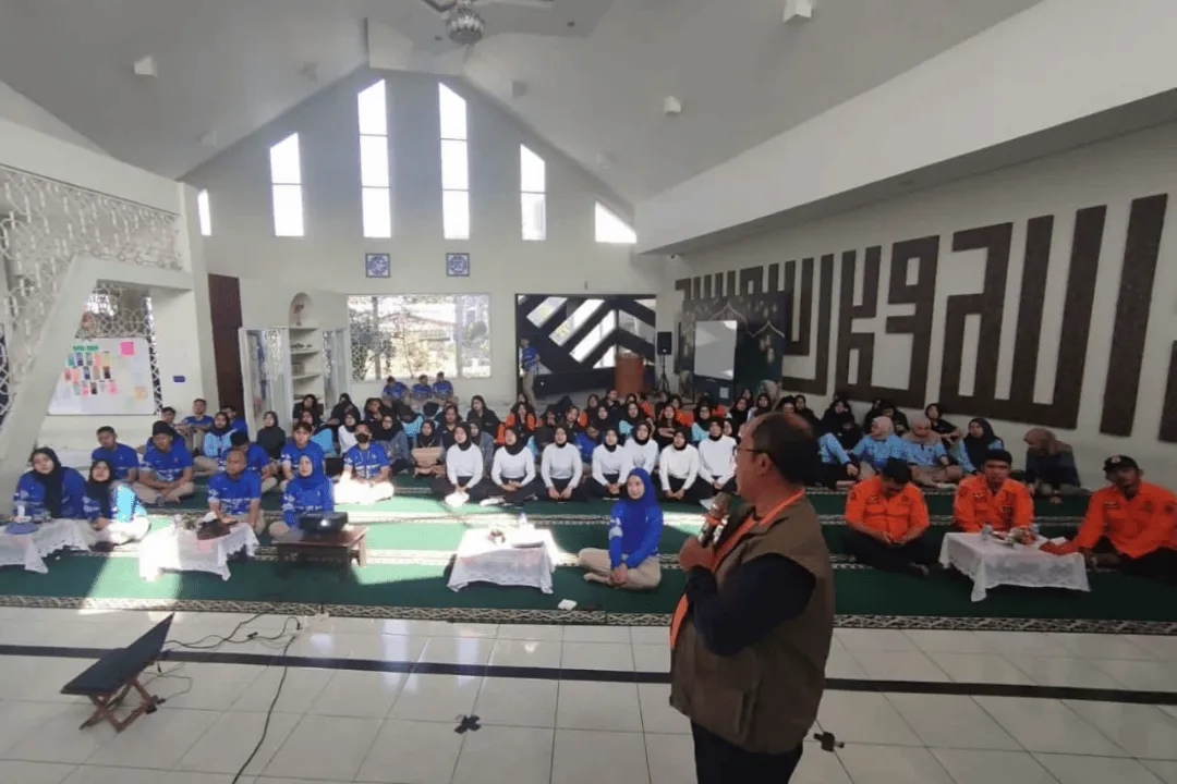 Edukasi kebencanaan di Rutan Perempuan Kelas II A Bandung, 12 September 2025; dokumentasi kegiatan.