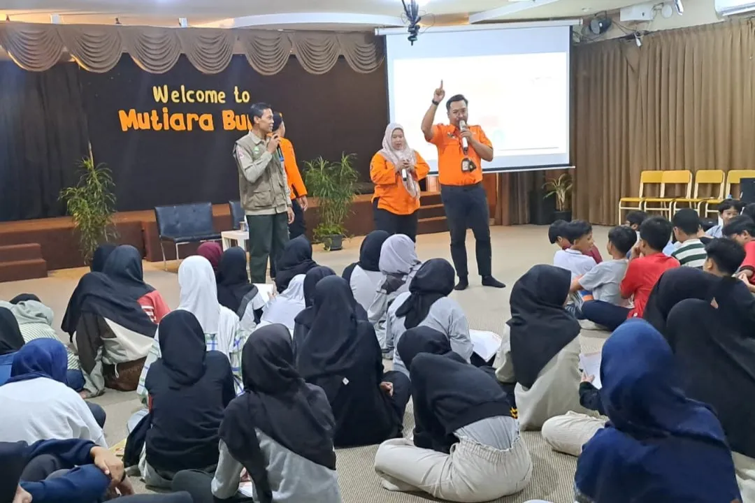 Edukasi SD Mutiara Bunda, 25 Februari 2025; foto pendukung budaya siaga, bukan dokumentasi talkshow.