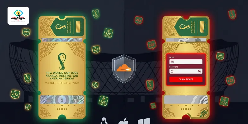 Phishing World Cup 2026: Ledakan Infrastruktur dengan 222 Domain dan 203 IP Aktif
