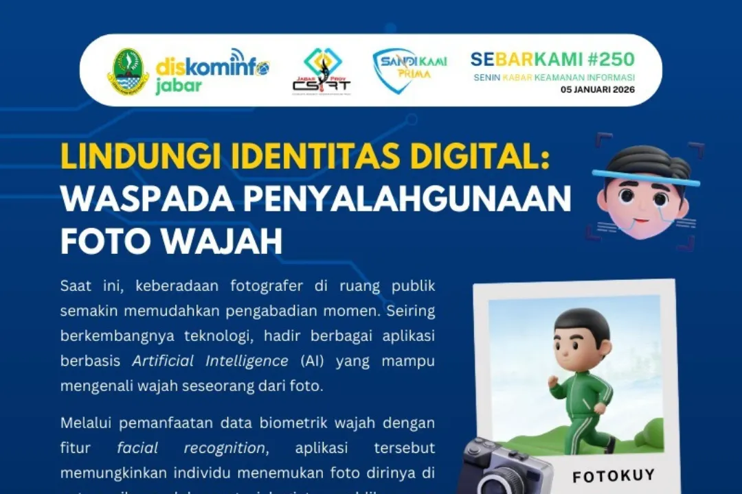 Lindungi Identitas Digital: Waspada penyalahgunaan foto wajah