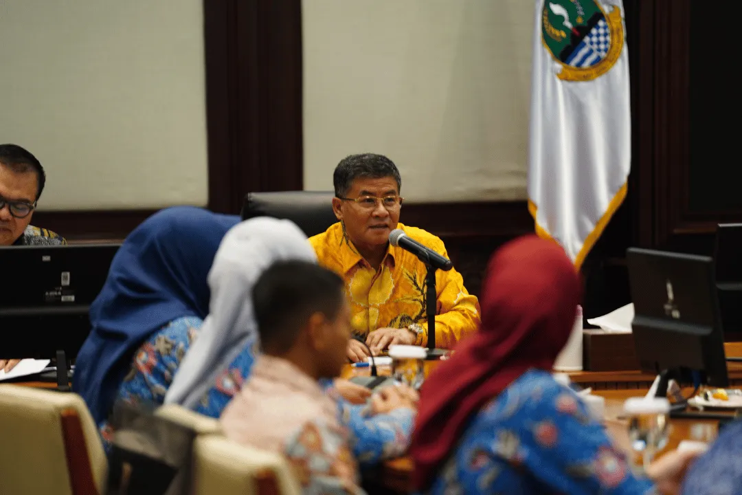 Poster post Evaluasi Pelaksanaan SPMB dalam Kunjungan Ombudsman RI 