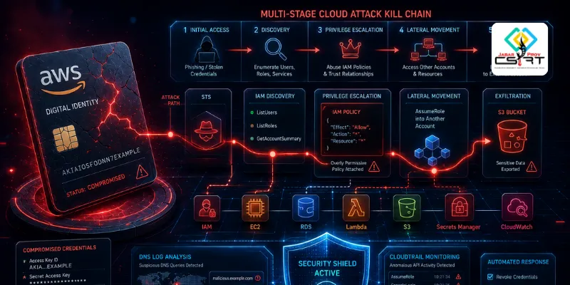 AWS Ungkap Risiko Kredensial Cloud yang Dicuri
