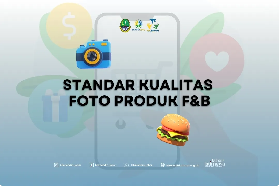 Poster post Standar Kualitas Foto Produk F&B