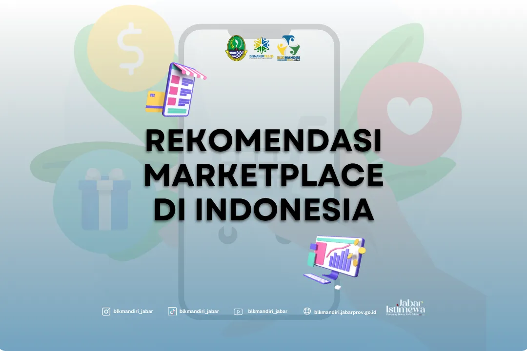 Poster post Rekomendasi Marketplace di Indonesia: Pilihan Seru untuk Belanja atau Jualan