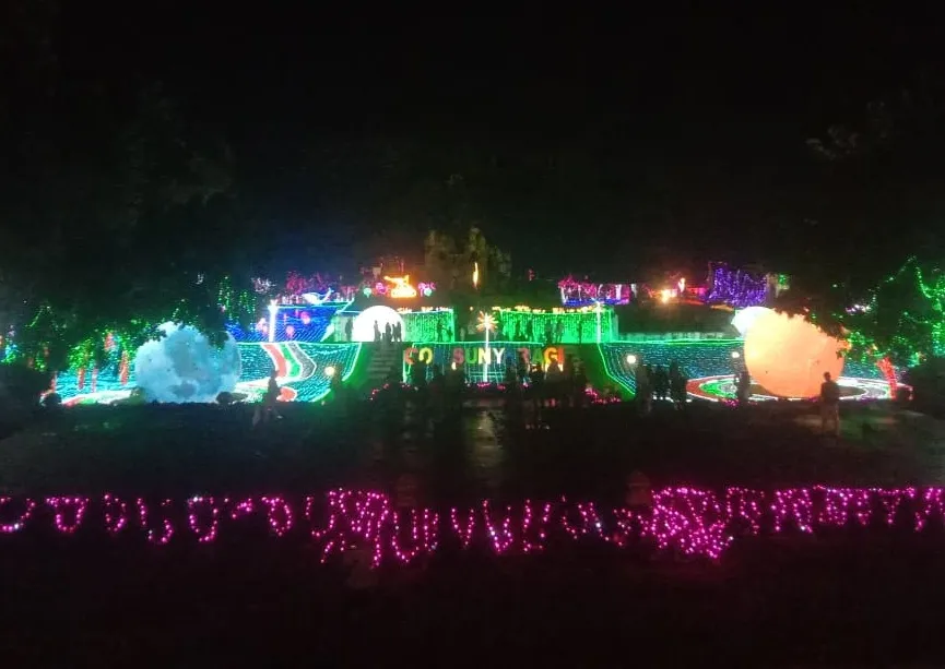 Poster post Festival Lampu Lumi Land Gua Sunyaragi, Daya Tarik Wisata Baru di Kota Cirebon