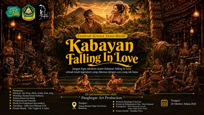 Event Kebudayaan : (20 Okt) Festival Kreasi Pagelaran Seni Kabupaten Bogor "Kabayan Falling in Love"