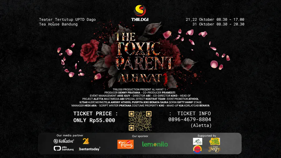 Event Kebudayaan : AL-HAYAT 1 THE TOXIC PARENT: "My Home, My Pain"
