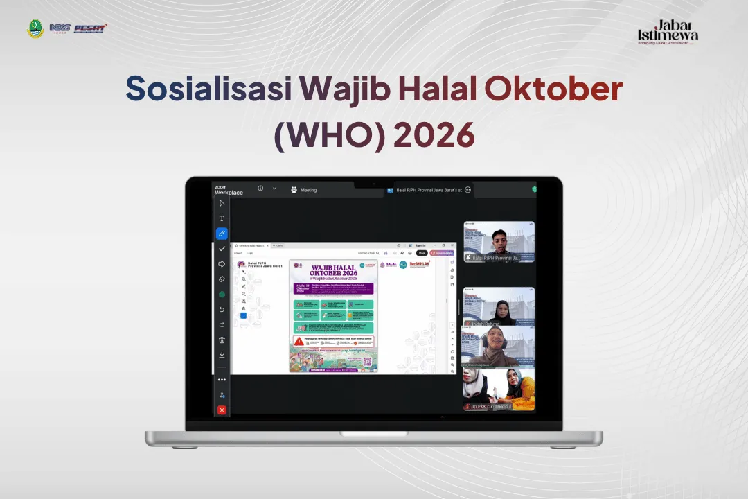 Disperindag Jabar Dorong Kesiapan IKM Hadapi Wajib Sertifikasi Halal Oktober 2026