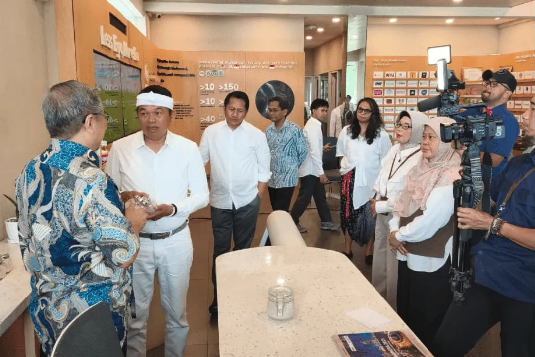 Site Visit Industri Pionir Bioplastik dengan Teknologi Dalam Negeri