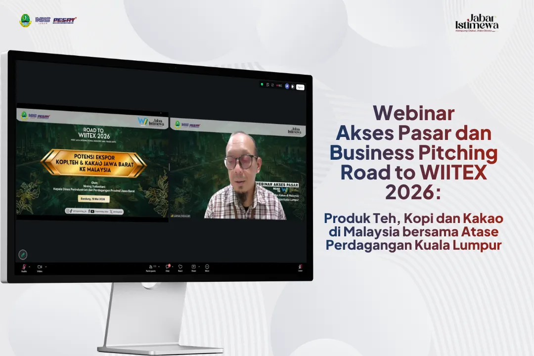 Poster post Road to WIITEX 2026: Indag Jabar Beberkan Strategi Tembus Pasar Malaysia