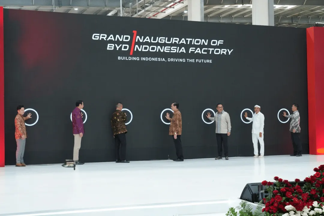 Peresmian Fasilitas Produksi BYD Indonesia