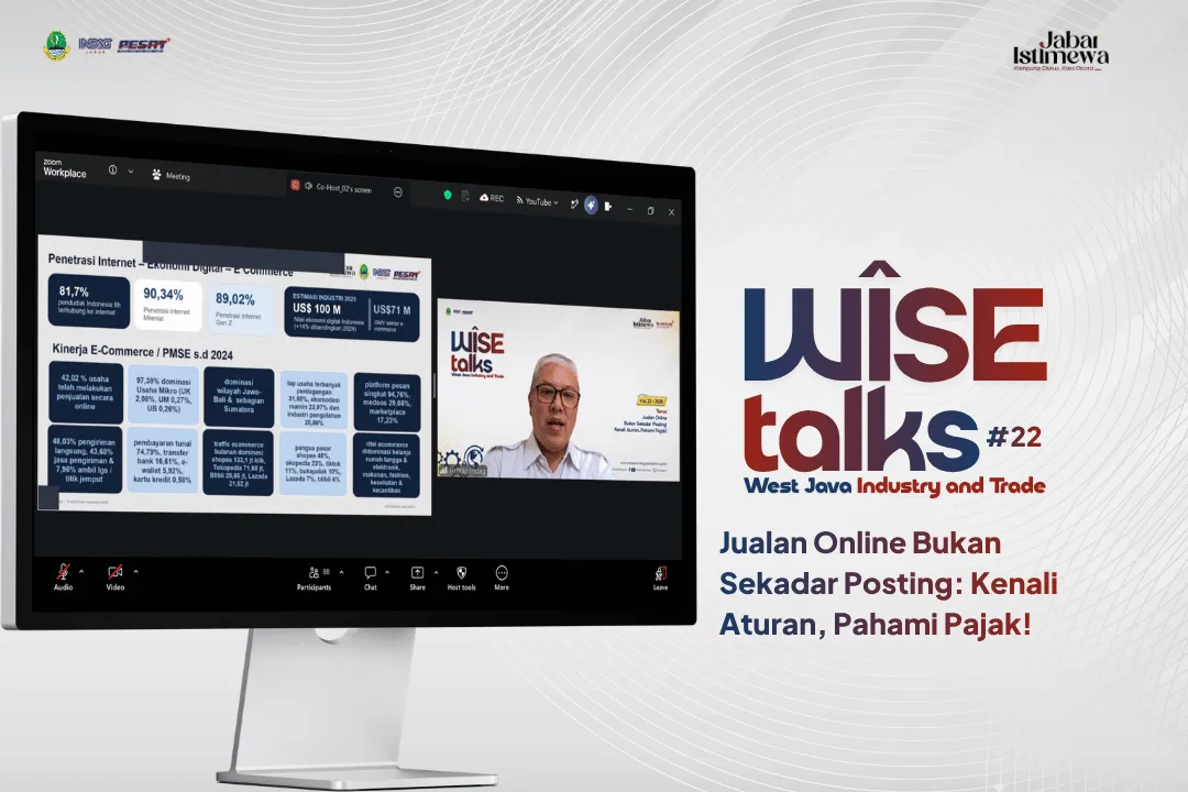 Wise Talks #22 Jualan Online Bukan Sekadar Posting: Kenali Aturan, Pahami Pajak!