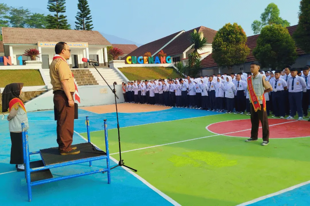 Sambut Peserta Didik Baru, Wujudkan Generasi Panca Waluya Disperindag Jabar Hadir di Pembukaan MPLS 2026