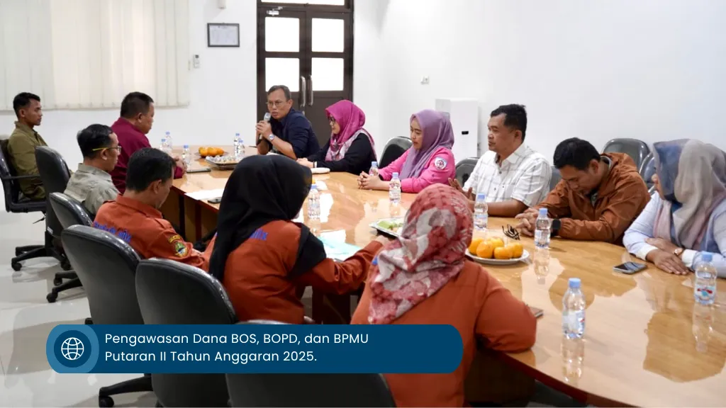 Poster post Pengawasan Dana BOS, BOPD, dan BPMU Putaran II Tahun Anggaran 2025